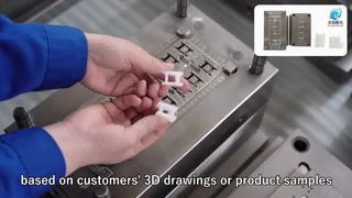 Molde de inyección para productos de piezas de plástico utilizados en la industria de la construcción y decoración.