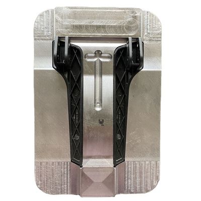Molde de inyección de plástico personalizado y molde de moldeo por inyección para accesorios de manija de puerta con textura pulida, pulido espejo y procesamiento de moldes personalizados