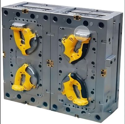 Molde de inyección de plástico con material de molde P20/718/738/NAK80/S136 y tratamiento de superficie pulido para una vida útil del molde de 250000-300000 disparos Molde de inyección