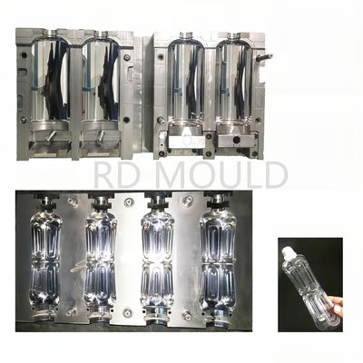 Molde de inyección de plástico de acero P20 718 Nak80 S316 AISI H13 de tamaño personalizado con vida útil de molde de 300000-500000 disparos
