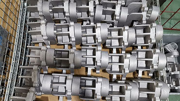 Partidas de precisión de molde de aluminio fundido a presión para aplicaciones Estructura del molde Molde de fundición a presión