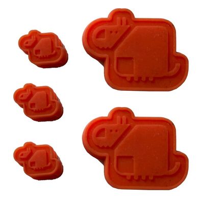 Partes de moldeo de caucho personalizadas para diversas formas 2D 3D formato de dibujo