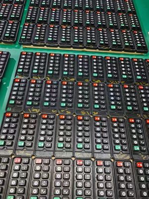 teclado de goma de silicona hecho a medida para remoto 32 años de experiencia logotipo personalizado disponible