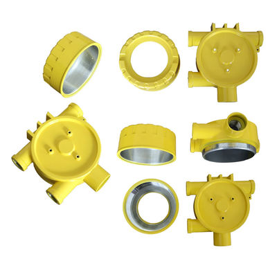 Productos fundidos a presión de aluminio para la electrónica automotriz Aplicaciones personalizadas Vida útil del molde 200000-1000000 disparos Aceptable OEM / ODM