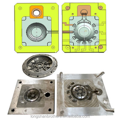 Acero/P20/718/Nak80/S316/AISI H13/Resina/Clínico Fabricante de moldes de fundición de aluminio personalizado para clientes