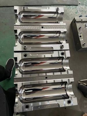Molde de soplado de cubo de plástico para botellas de vino y bebidas de agua mineral