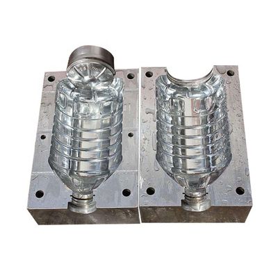 Molde de soplado multicavidad, molde de soplado de botella de agua mineral con cubo de apilamiento