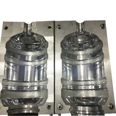 Molde de soplado multicavidad, molde de soplado de botella de agua mineral con cubo de apilamiento