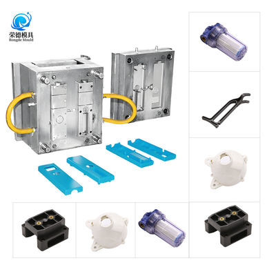 Molde de inyección automotriz con material P20 718 738 NAK80 S136 para producción de cavidad única y múltiple