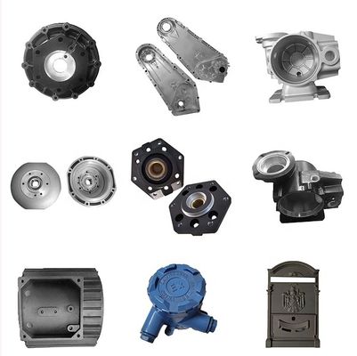 Partes fundidas de aluminio de precisión para tolerancia personalizada 0.01mm Control 100% inspeccionado / Sistema ISO9001