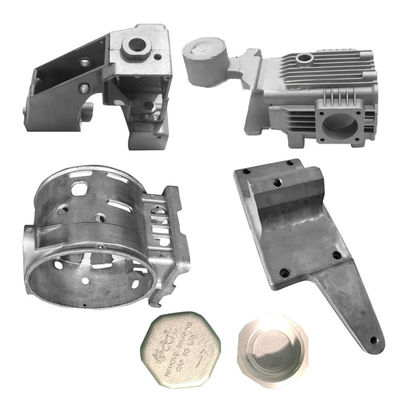 Partes fundidas de aluminio de precisión para tolerancia personalizada 0.01mm Control 100% inspeccionado / Sistema ISO9001
