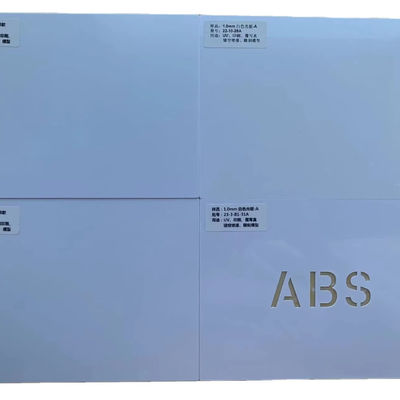 Hojas de plástico ABS de líneas finas y brillantes para grabado y tallado personalizados