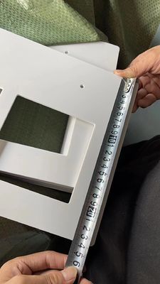 Tabla de corte de superficies texturizadas de chapa de plástico ABS/acrílico/Pmma de talla de chapas de plástico/placas/tabla para corte a medida