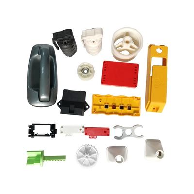Clampas de molde de inyección de plástico de color personalizado con diseño personalizado y material ABS/PA66/PP/PC/PMMA/PSU/PCTG/TPE/TPU/PBT