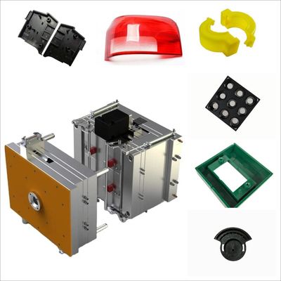 Molde de inyección de plástico de alta durabilidad para armas de juguete para niños con material P20/718/738/NAK80/S136 y superficie de pulido