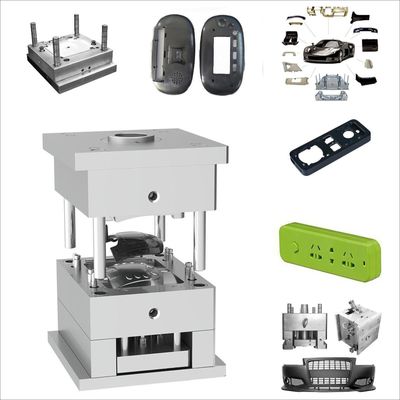 Molde de inyección de plástico de alta durabilidad para armas de juguete para niños con material P20/718/738/NAK80/S136 y superficie de pulido