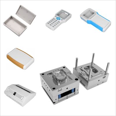 Molde de inyección de plástico de material de acero con 300000-500000 disparos y tamaño personalizado para componentes de molde