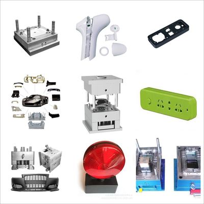 Molde de inyección de plástico personalizado con vida útil del molde 200000-1000000 disparos y OEM / ODM aceptable utilizando acero de molde P20 718 S136 NAK80
