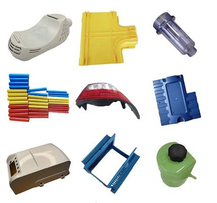 Piezas de moldeo por inyección de policarbonato de alta precisión con material de molde de acero para piezas de plástico automotriz personalizadas