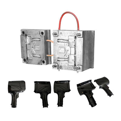 Servicio de moldeo por inyección de plástico personalizado con diversos rangos utilizando molde de acero P20, 718, 2738, 2316, S136, NAK80, 2344 para PP, ABS, PC, ABS+PC, POM, PMMA, AS, PS, PE, PET, PVC, PEEK, caucho