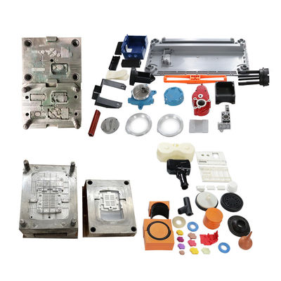 Molde de inyección de plástico con P20/718/738/NAK80/S136 Material de molde para 250000-300000 tiros Vida útil del molde y pulido de alto nivel