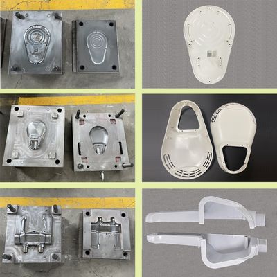 Piezas de moldeo por inyección de plástico personalizadas con acero para moldes P20 y software de diseño UG o Pro/E para una producción óptima