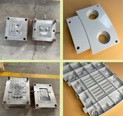 Piezas de moldeo por inyección de plástico personalizadas con acero para moldes P20 y software de diseño UG o Pro/E para una producción óptima