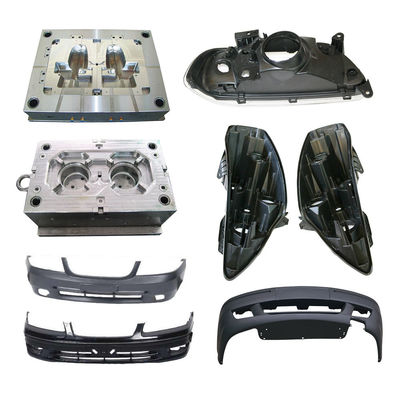 Variedad de moldes personalizados Molde de inyección de plástico para piezas de automóviles hechas de material PE