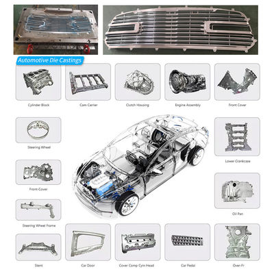 Partes de automóviles de diseño personalizado Rueda de inyección de plástico Partes de aluminio fundido con software UG o Pro/E