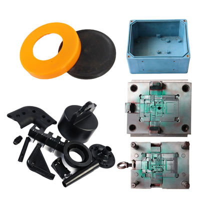 Tamaño personalizado ABS PP PC PANYLON TPU Material de plástico piezas de moldeo por inyección con formato de dibujo 2D / 3D
