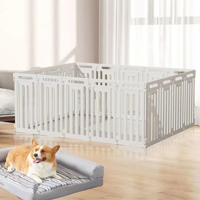 Material principal Gran lucerna de hierro de plástico para mascotas Casa de perros para perros grandes Color personalizado Perrera de lujo interior/exterior