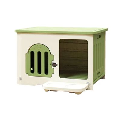 Material principal Gran lucerna de hierro de plástico para mascotas Casa de perros para perros grandes Color personalizado Perrera de lujo interior/exterior