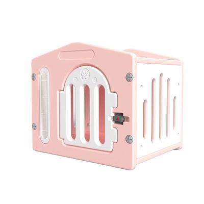 Material principal Gran lucerna de hierro de plástico para mascotas Casa de perros para perros grandes Color personalizado Perrera de lujo interior/exterior