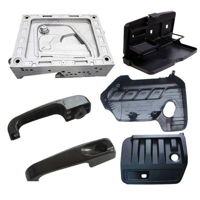 Molde de inyección de plástico mecanizado por CNC para tableros de control de automóviles personalizados