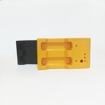 Moldeo por inyección de plástico ABS con acabado superficial personalizado para cubierta de máquina eléctrica