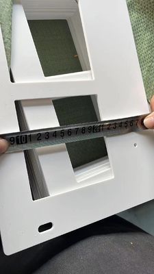 Servicio de corte para el procesamiento de placas/hojas de plástico ABS/acrílico/PP/PET/HDPE para satisfacer los requisitos del cliente