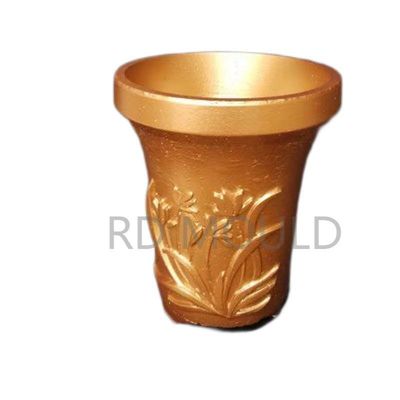 Plastico de precisión piezas de moldeo por inyección de hormigón moldes de macetas de flores diseño personalizado