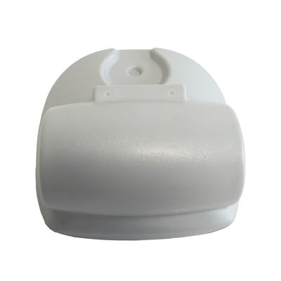 China Factory Manufacturer Custom Injection Molded ABS Plastic Grey Satellite Antenna Parts para uso al aire libre
