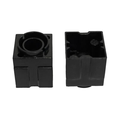 OEM fábrica directa mayorista personalizado negro plástico educativo creativo bricolaje preescolar niños niños juguete bloques de construcción conjunto