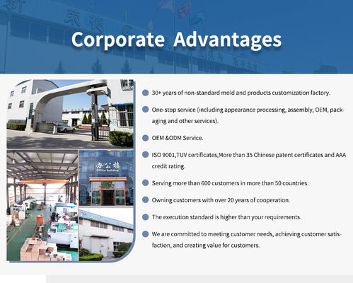 Molde de precisión para teclas de control remoto que garantizan una posición precisa y un rebote estable