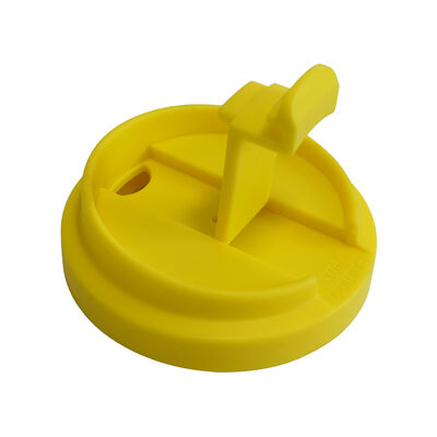 Tapa de plástico de grado alimenticio para taza de inyección, diseño a prueba de fugas para vaso de agua y botella de bebida