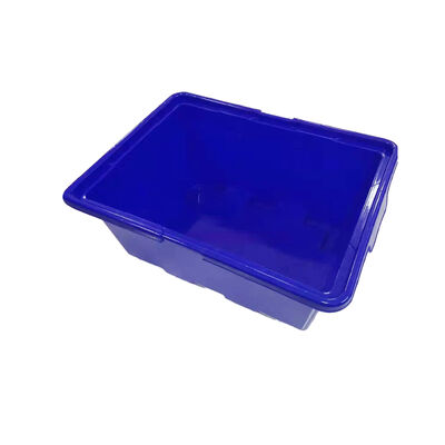 Cesta de almacenamiento de plástico multipropósito reutilizable fácil de limpiar para el hogar